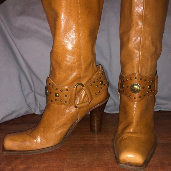 Antonio Melani Buffalo Nickel Harness Boot - Picture 5 of 10